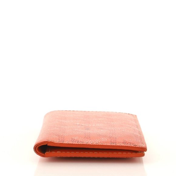 Goyard Orange Coated Canvas Saint Pierre Card Case - Picture 4 of 6